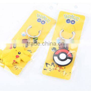 Mini Cartoon Pokemon Figures Custom Keychain for Little Gift photo-6