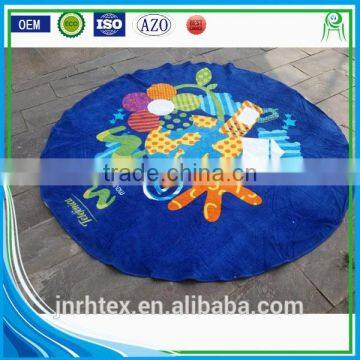 Carton Printing Design Round Beach Towels Wholesale photo-2