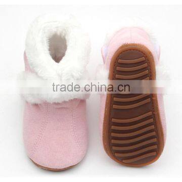 Wholesale Newborn Baby Leather Designer Boots photo-5