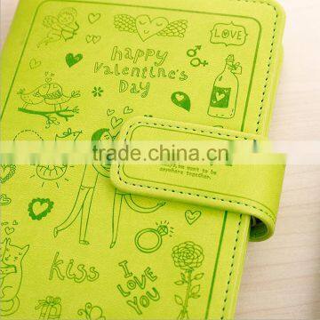 A6 Faux Leather Notebook Customizable PU Cover Office Stationery Creative Student Notebook photo-2