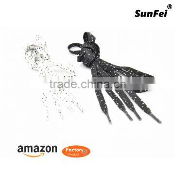 Flat Shoes Laces High Quality Speckled Shoelaces for Running Sneakers Yeezy Boots and Sports Canvas photo-2