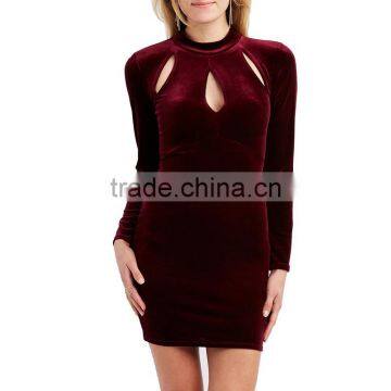 lasted design purple sexy club evening mini model short women party dress design high quality velvet prom dresses
