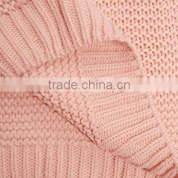 Oem Solid Color Long Pullover Lazy Style Turtleneck Sweater Women With Best Prices photo-6