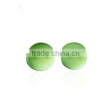 Resin Sewing Buttons Scrapbooking 2 Holes Round Green 6mm Dia photo-3