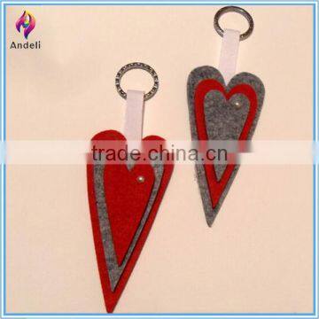 Fashion Love Heart Key Ring Keyfob Keychain Lover Gift photo-2