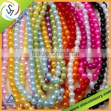 Glass Pearl Beads With Various Sizes,Colorful Glass Pearl Beads photo-3