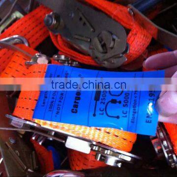 Polyester Mixed Color Webbing Strap for Cargo Lashing and Lifting Sling photo-2
