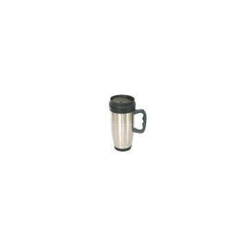 Stainless steel Auto mug with lid