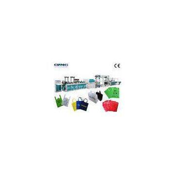 PLC automatic non woven bag making machine for non woven bag handle bag