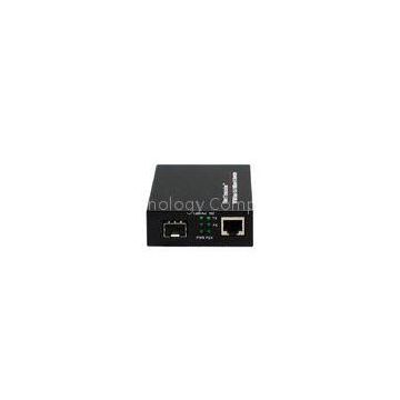 10 / 100Mbps Fiber Optic Media Converter , SFP To RJ45 Converter