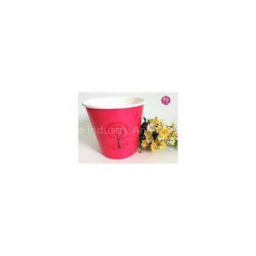 36oz Christmas Decorating Single Wall Paper Plant Pot   Red Color