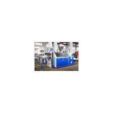 PVC Plastic Pipe Extrusion Machine Plastic Extrusion Equipment , 0-10m/min