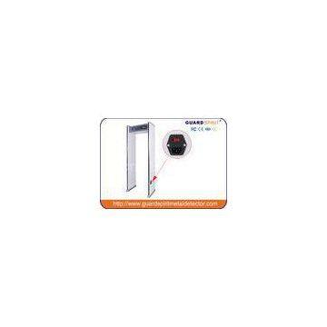 High Sensitivity Walk Through Metal Detector Gate Frame With LED Light