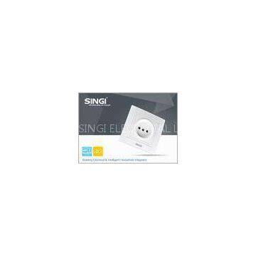 CE , CB Certificated Europe standard 1gang 16A French wall socket