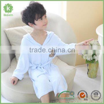 Organic Whip Stitch Cute Smooth Kids Animal Bathrobe