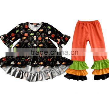 Baby Girl Clothes Outfits Aztec Halloween Toddler Girl Outfit Boutique Clothing Child Girl Fancy Clothes photo-3