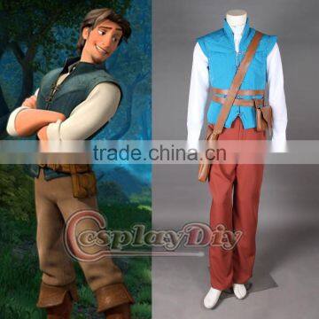 Tangled Rapunzel Flynn Rider costume for adult men cosplay costume custom made