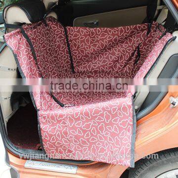 new arrival high quality waterproof pet dog rear seat cover for cars