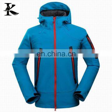 2016 classic men's outdoor waterproof softshell winter jacket