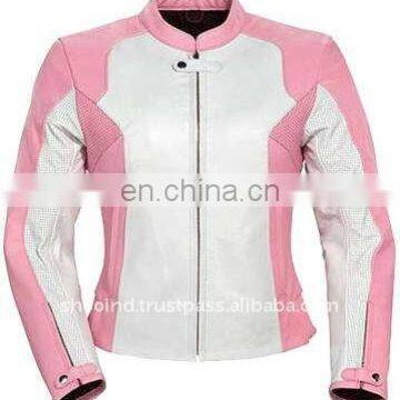 Leather Girl Motorcycle Jacket,Genuine cow leather motorcycle jacket