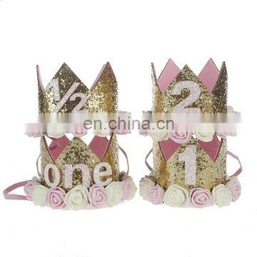 birthday party supplies baby crown headband