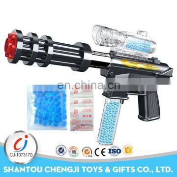 Good quailty children play soft toy outdoor black water crystal bullet gun