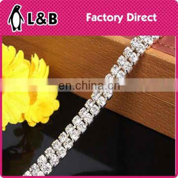 rhinestone cup chain strass cup chain stones in roll