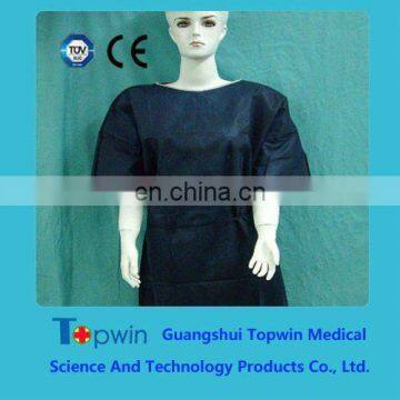 Blue PE PP SMS Disposable gowns