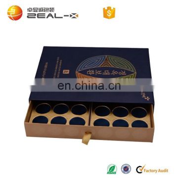 Tailor-made for USA popupar rigid paper insert printing sliding box for essential oil