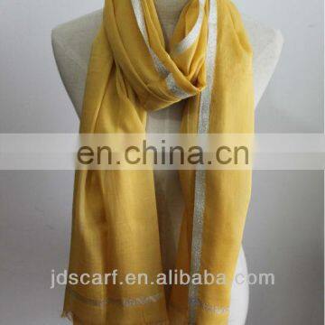 sexi modal com modal scarf 93%modal &7%filmentary silver solid color SDV-005