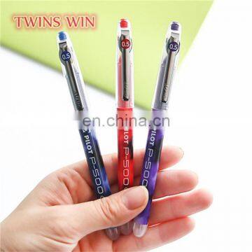 OEM Logo custom promotional stationery supplies personalised artificial plastic ink gel pens for office use