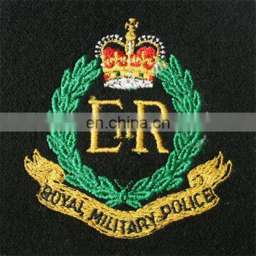 E II R Royal Military Cop Patch | direct manufacture of custom patches of Embroidery Patch