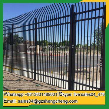 Decorative wrought iron aluminum fence panels