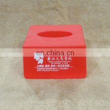 Plastic Square Tissue Box Cover