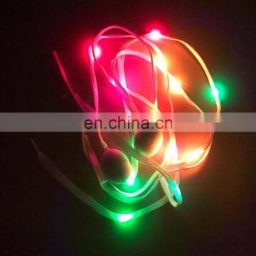 Top Level Magic Light up Led Bead Shoelace Shoelace Clips Kids