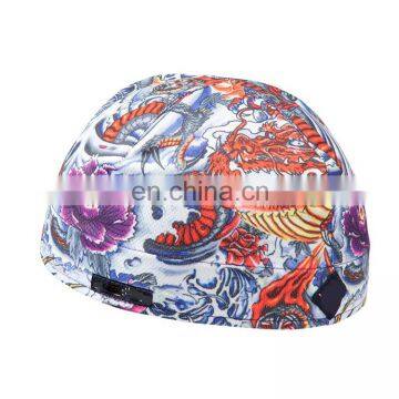 Stylish colorful sublimation tie dye beanie hat