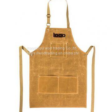 waxed canvas tool apron for kids