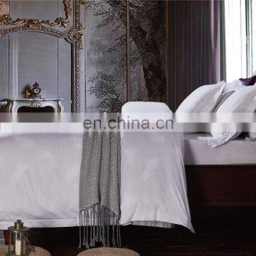 Feather Jacquard 100 Cotton Bed Sheets for Hotels