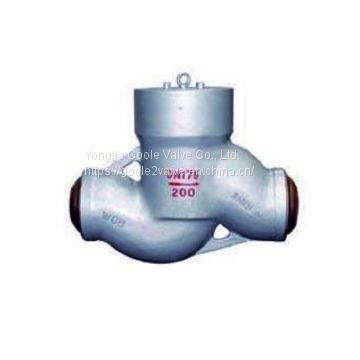 High-temperature high-pressure power station check valve