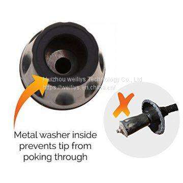 Rubber Tip for Walking Stick Trekking Poles - Replacement Pole Tip Protectors Fits Most Standard Hiking Poles photo-4