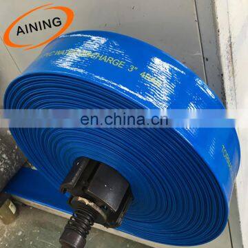 Pump Industry Water Delivery Farms Irrigation PVC Material Lay flat Hose Pipe