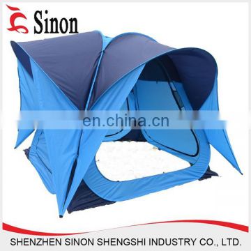 4 5 6 person high quality blue sun shelter leisure base camp tent