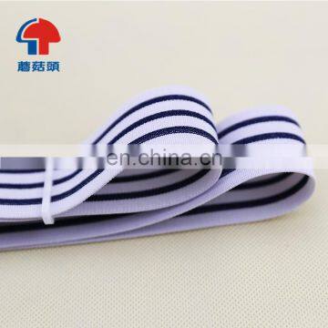 Colorful Striped Elastic Webbing Polyester Nylon Elastic Band for Hair photo-5
