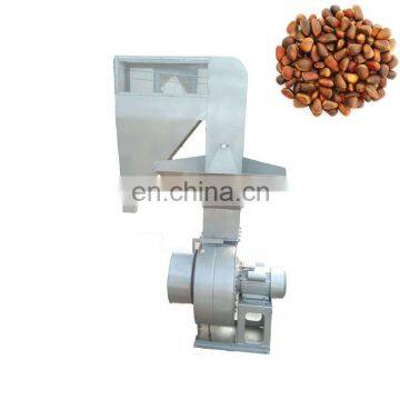 Stainless Steel Pine Nuts Empty Shell Remover Cedar Nut Wind Screening Machine