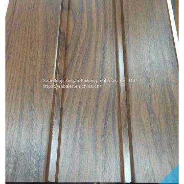 Wood-Grained PVC Gypsum Ceiling, High Quality Is More Fire and Moisture Resistant photo-3