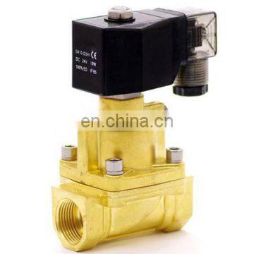 Normally closed Pneumatic brass 15mm water solenoid valve