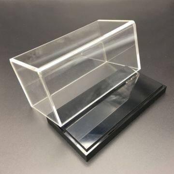 Customize Clear Acrylic Display Box Plexi Storage Case With Base photo-2