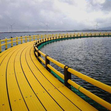 Deep Sea Fish Cage Square And Circle Floating Cage Fish Farming