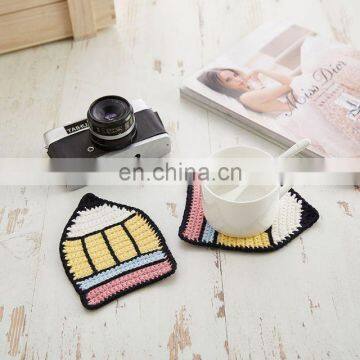 Yarncrafts Latest Seller Cute Crochet Doily Handmade Coasters photo-4