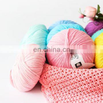 Wuge Very Soft Feather Baby Yarn 100 Cotton Yarn for Knitting photo-5